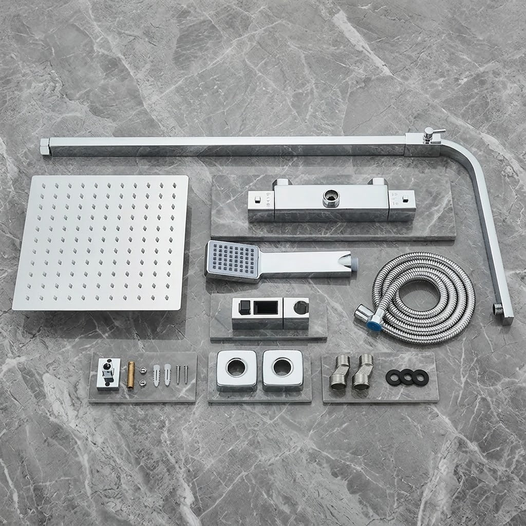 Colonne de Douche Thermostatique Chrome