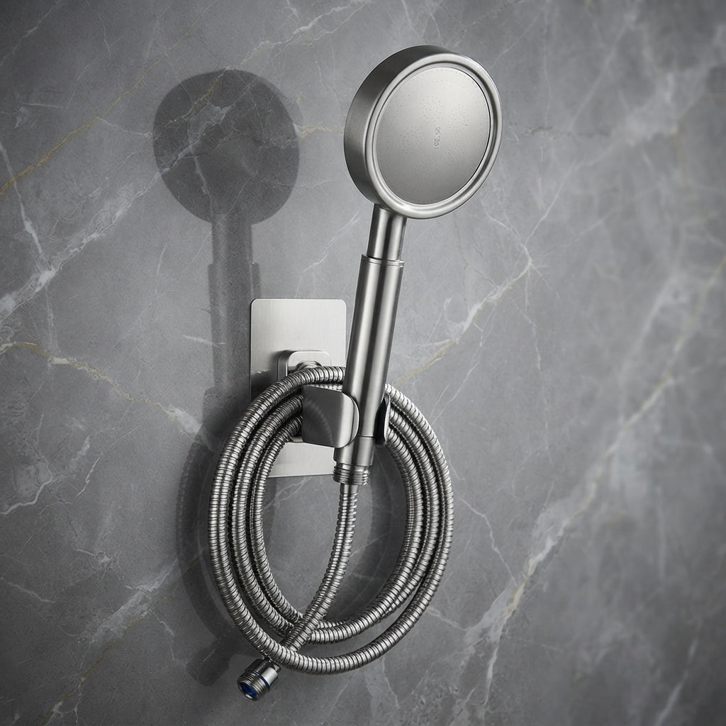Pommeau de Douche Haute Pression – Inoxydable & Confort