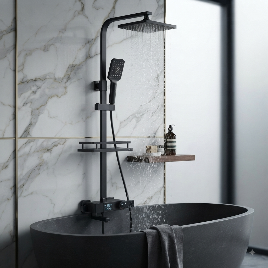 Colonne de Douche Thermostatique avec indicateur de température
