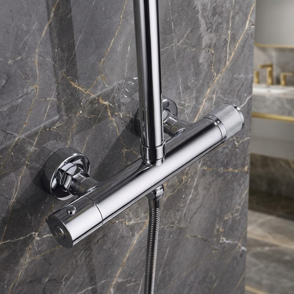 Colonne de Douche Thermostatique en Laiton – Confort & Précision