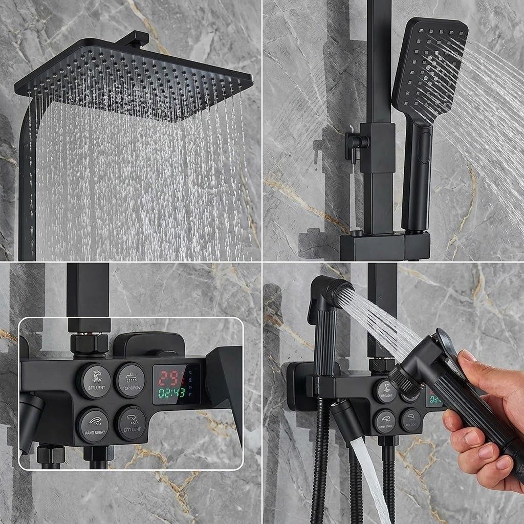 Colonne de Douche Thermostatique avec Écran