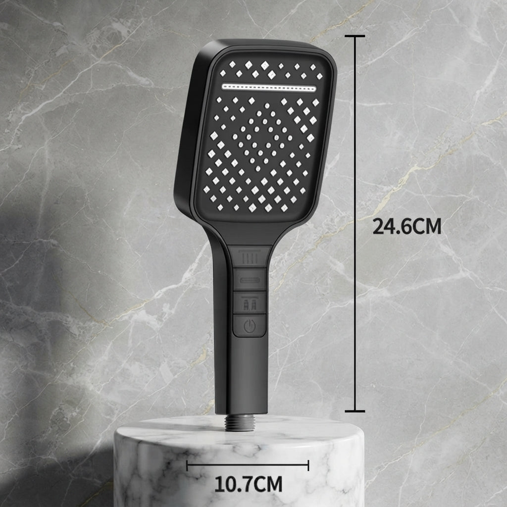 Pommeau de douche haute pression – 7 modes & économie d’eau