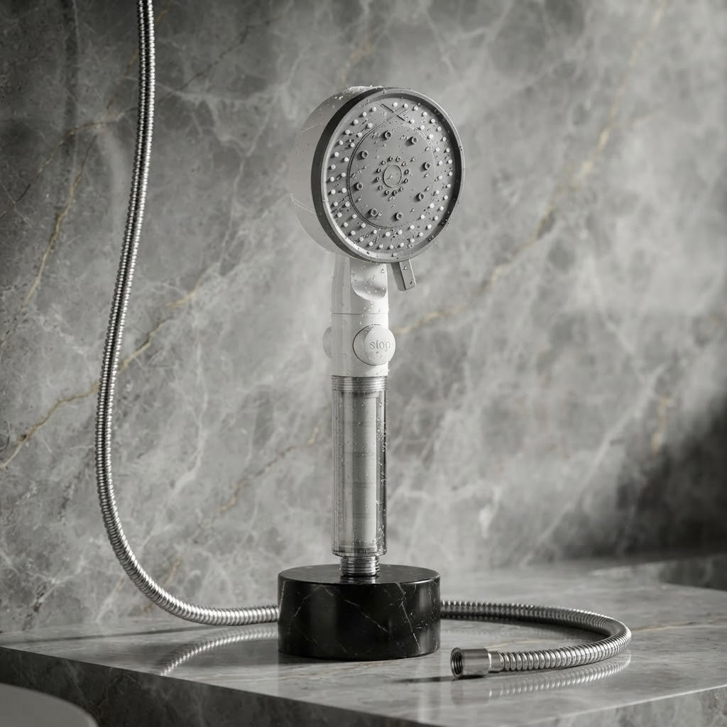 Pommeau de douche haute pression – Anti-calcaire, 10 modes & éco