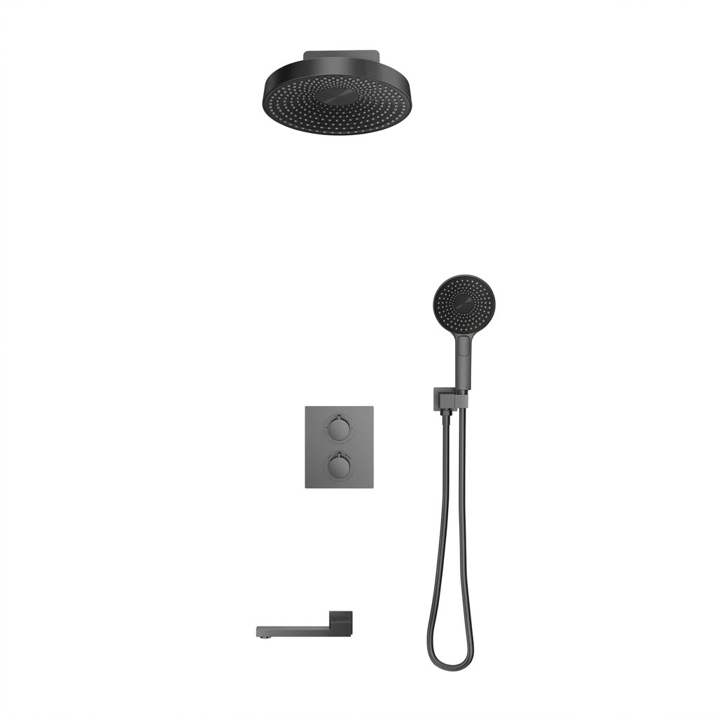 Colonne de Douche Encastrable Thermostatique –  Pression & Confort