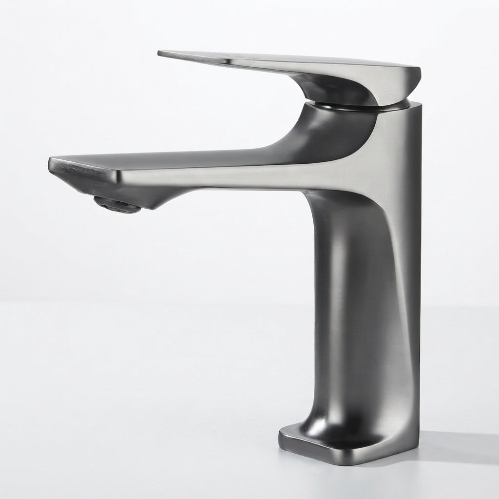 Robinet de salle de bain en laiton – Mitigeur à poignée unique