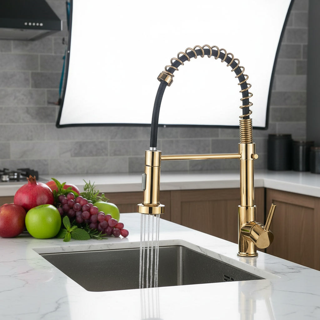 Robinet de Cuisine – Mitigeur à Ressort Extractible