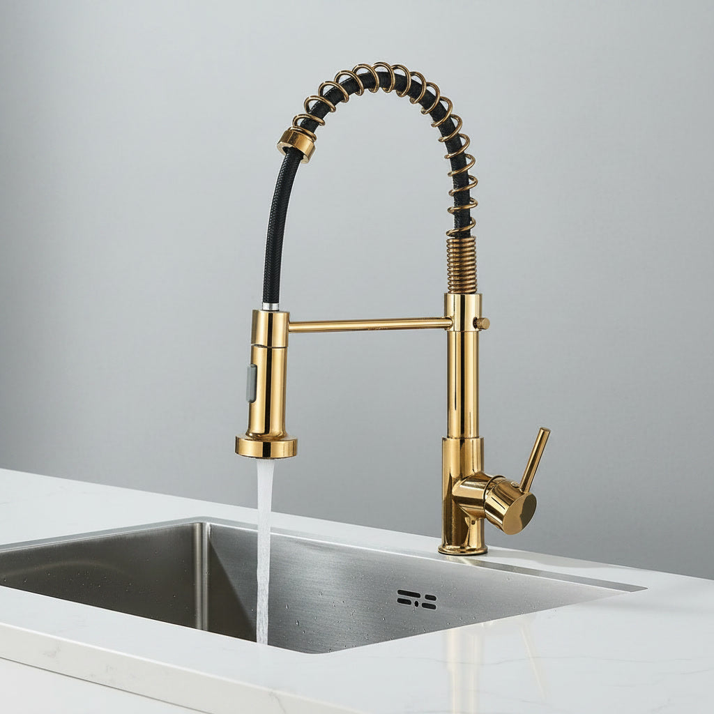 Robinet de Cuisine – Mitigeur à Ressort Extractible